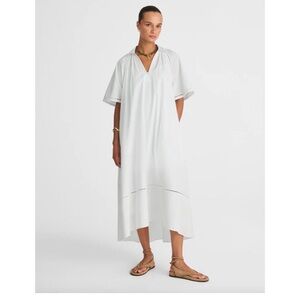 Madewell Women's White shirt dress